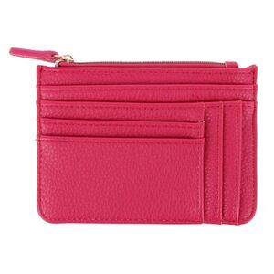 Julia Buxton Women's Colorful Premium Faux Leather Slot Coin Case Purse